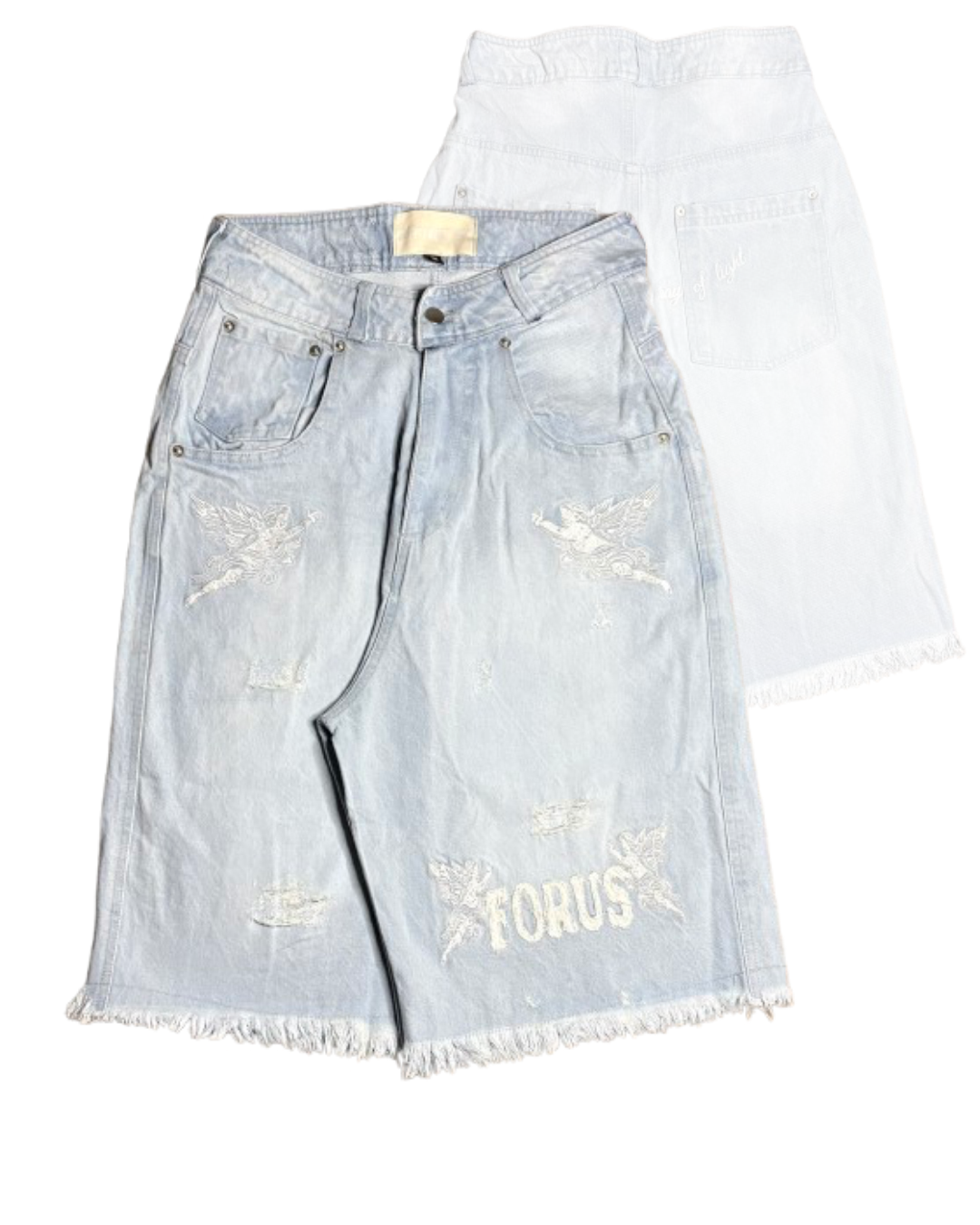Drop 001- Ray of Day Light Jorts