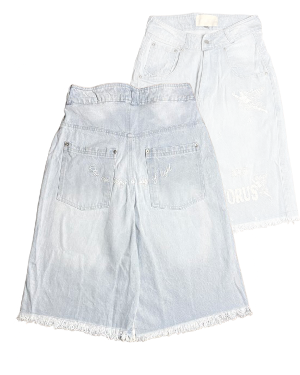 Drop 001- Ray of Day Light Jorts